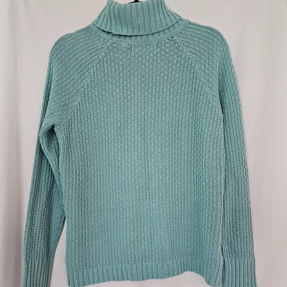 Liz Claiborne cotton blend turtleneck sweater - Picture 4 of 9